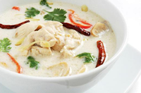 Chicken in Coconut Milk Soup